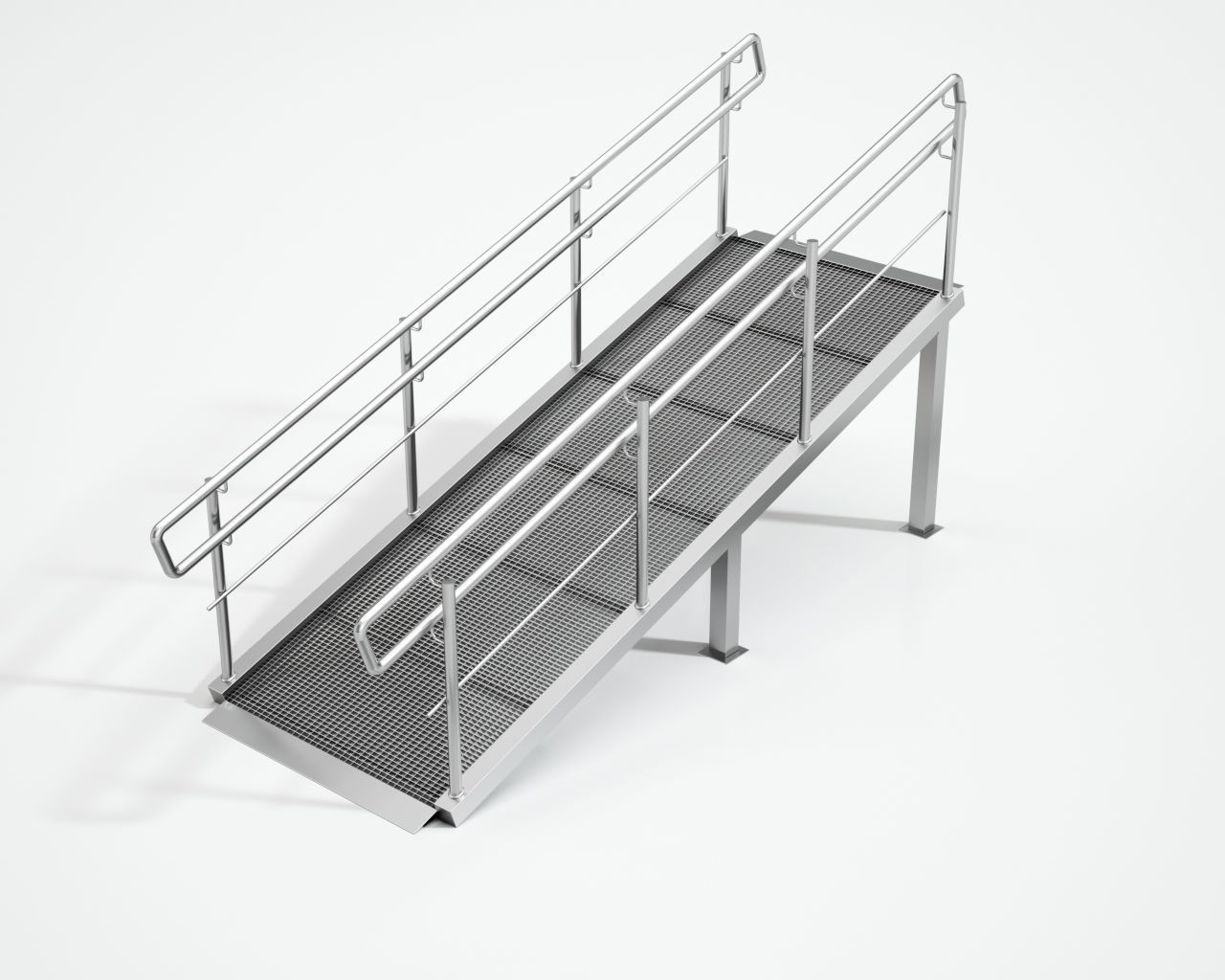 Set of 11 different size ramps  3D model_15