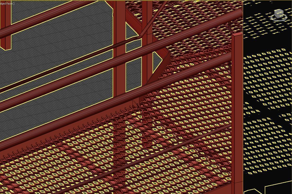 Set of 11 different size ramps  3D model_35