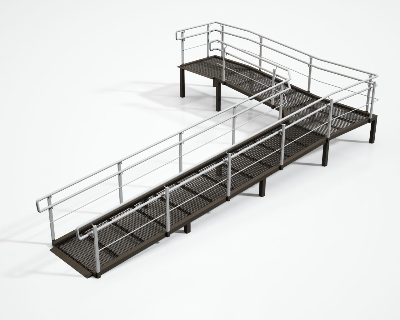 Set of 11 different size ramps  3D model_19