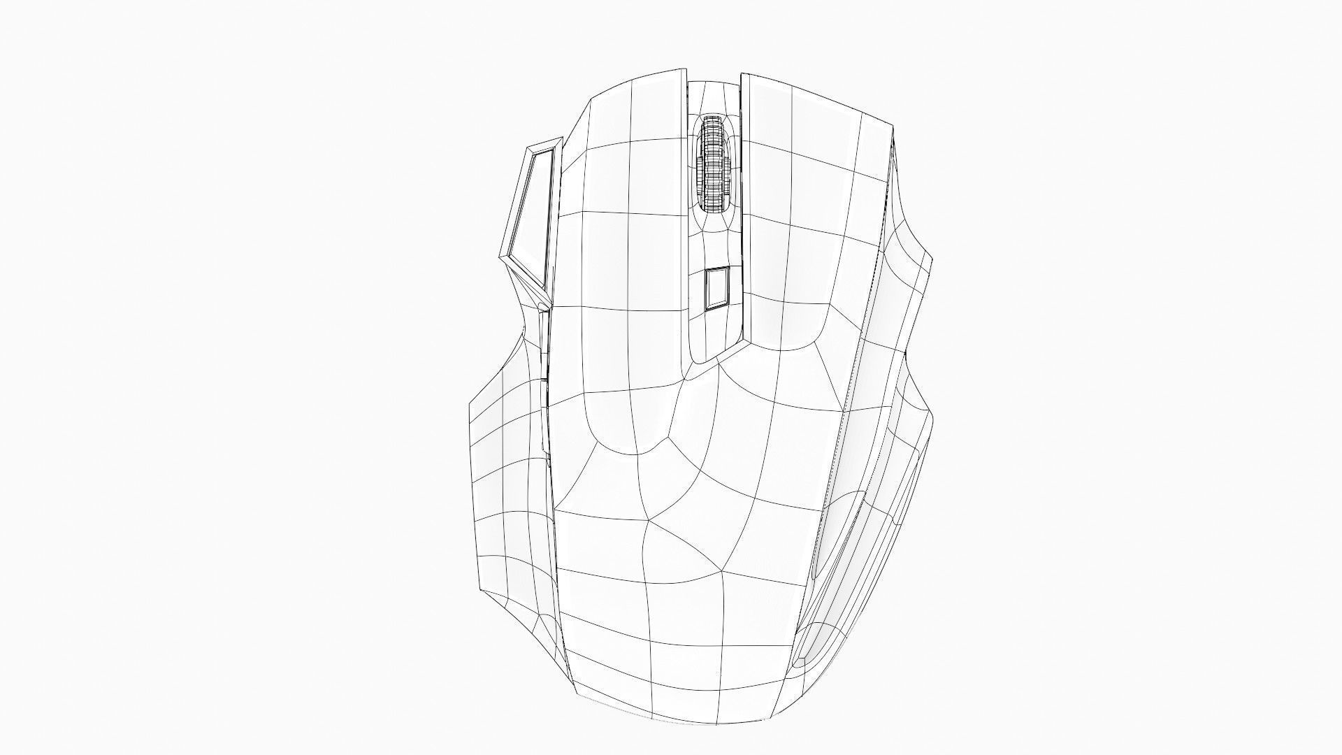 Computer Gaming Mouse 3D model | CGTrader