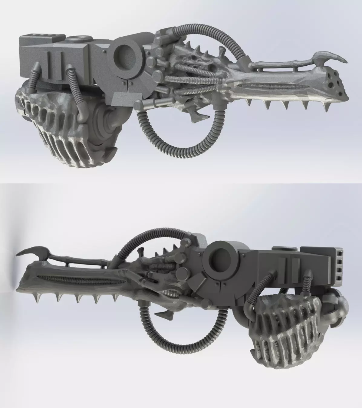 Revised GENE CORRUPTED ARMOR BEARER AUTOCANNON REPLACEMENT Free 3D print model