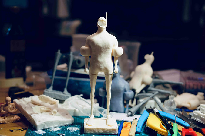 Divers-Decorative sculpture 3D print model