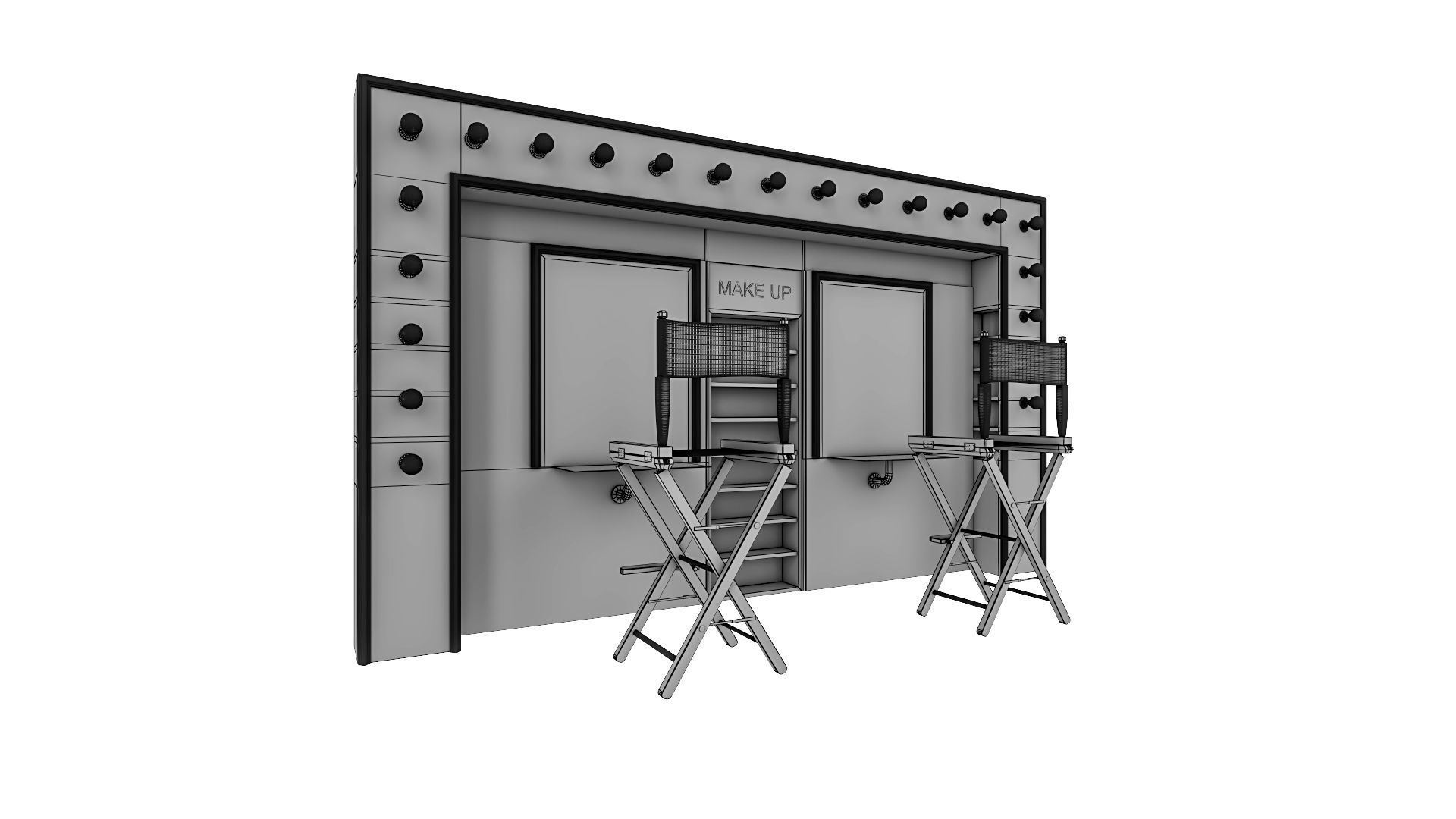 make up desk 1 3D model_14