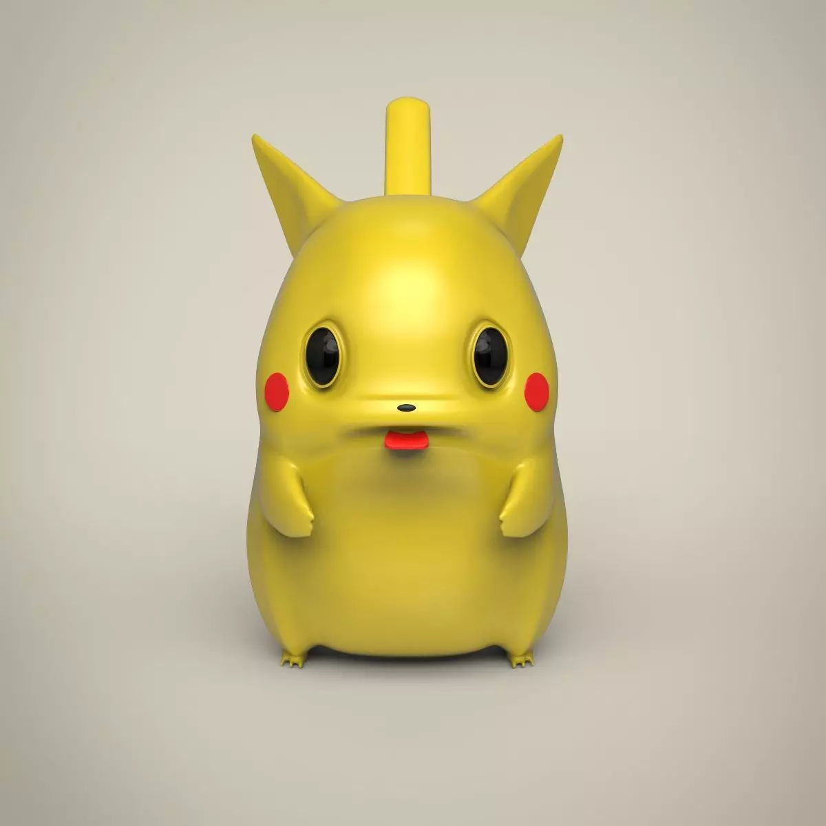 Pikachu Toy 3D model_0