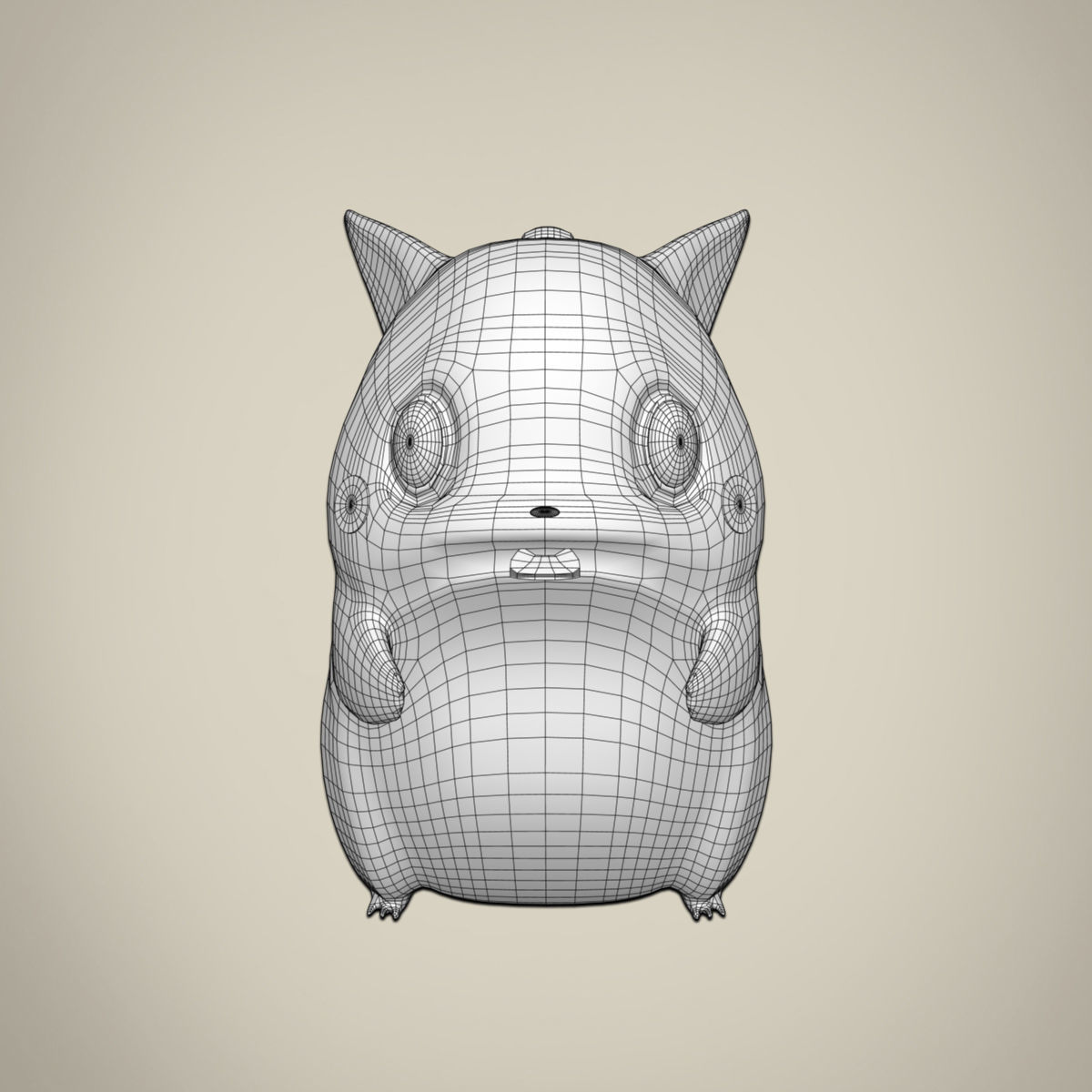 Pikachu Toy 3D model_7