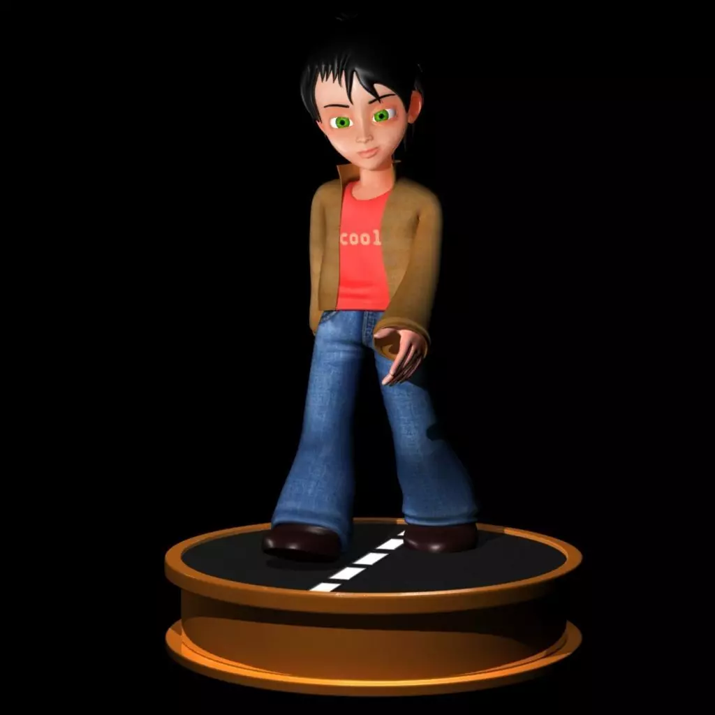 Charachter Model cartoon character 3D model