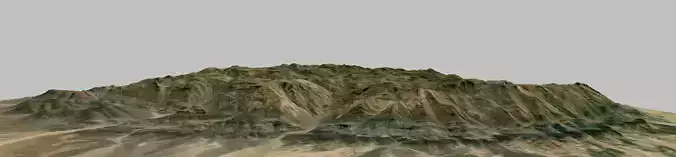 Brandberg Mountain  Erongo 3d model