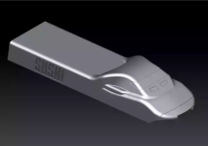 Sushi train 3D print model