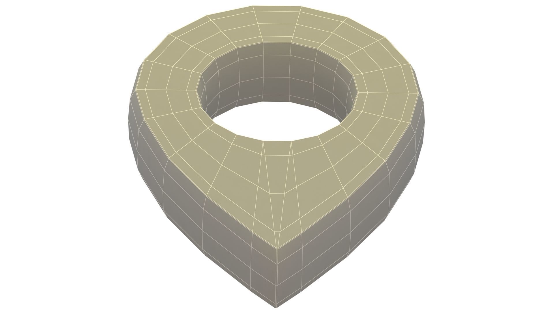 3D Map Pointer Red 3D model_6