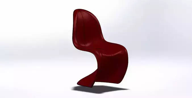 panton chair 3D print model