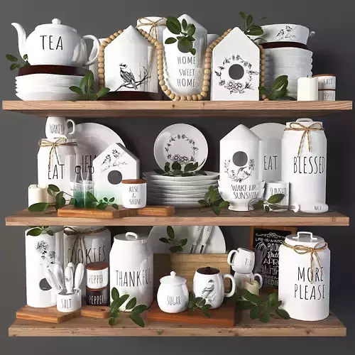 Kitchen decoration set