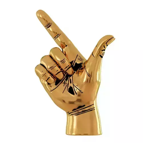 Figurine Point Hand