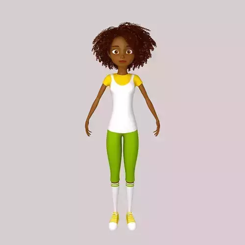 Black Girl Cartoon