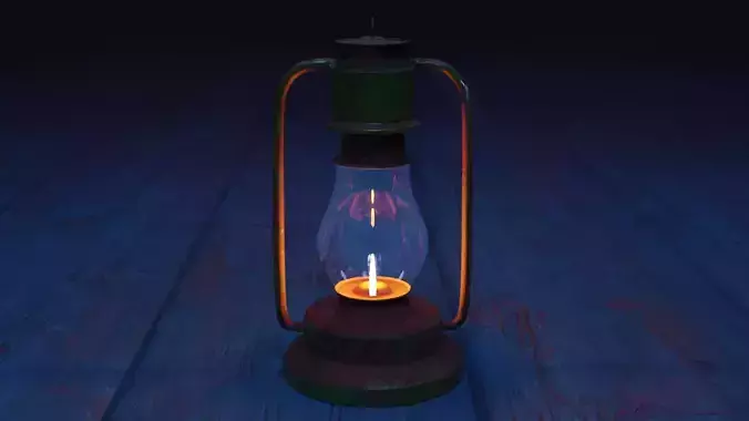 kerosene lamp