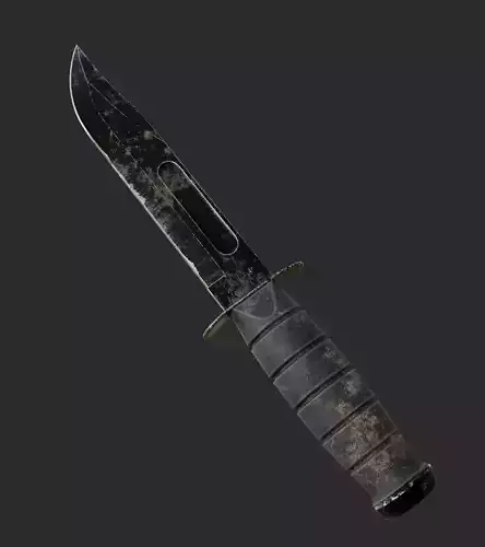 Black KA-BAR Knife