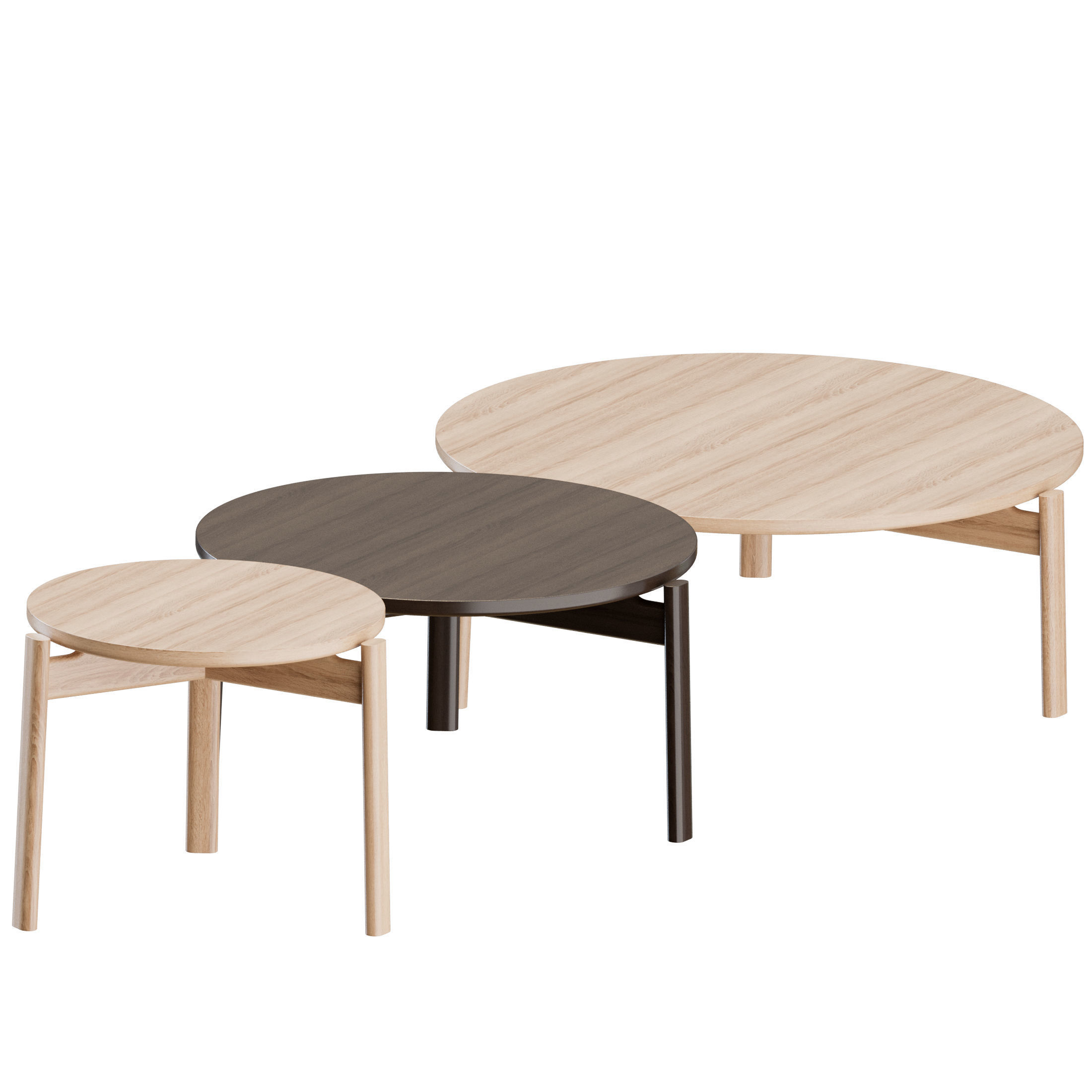 Passage Tables by Menu 3D model_1