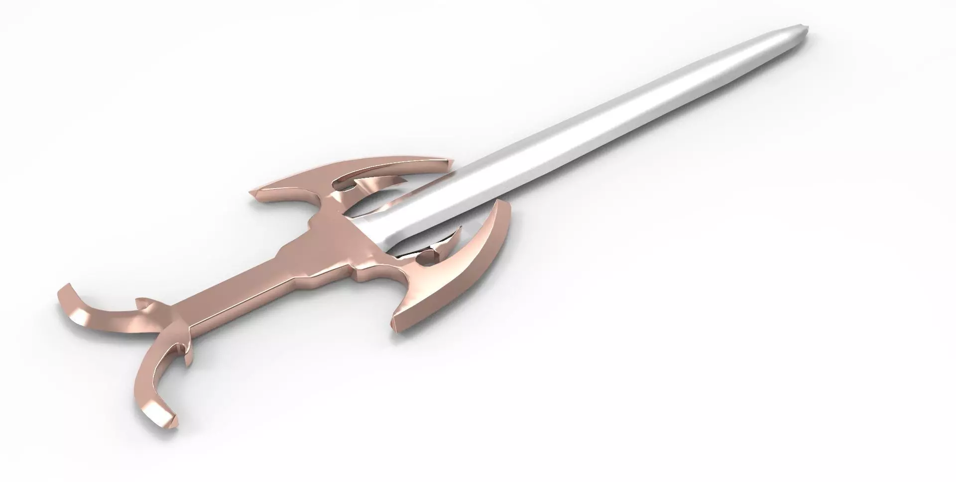 Sword Unique Low-poly 3D model