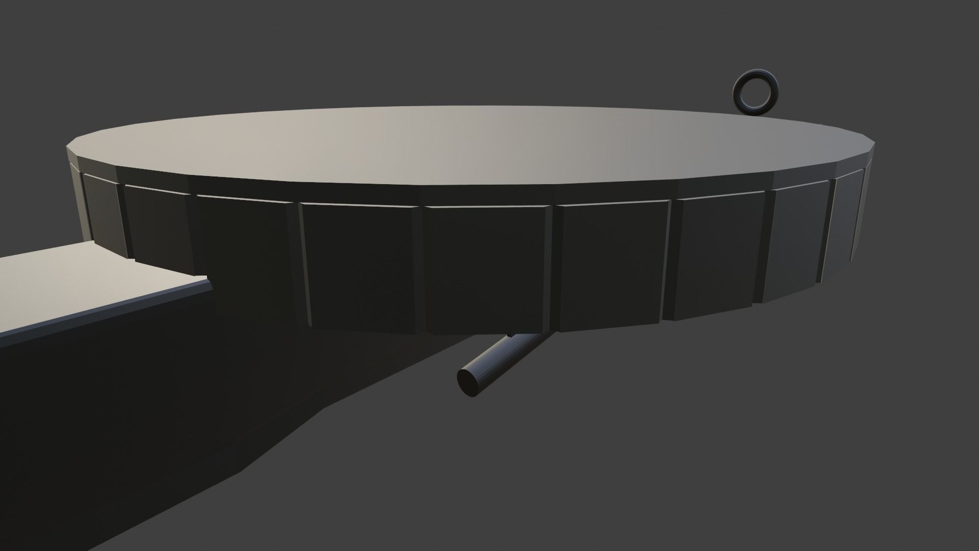 DP-28 With Individual Part Low-poly 3D model_4