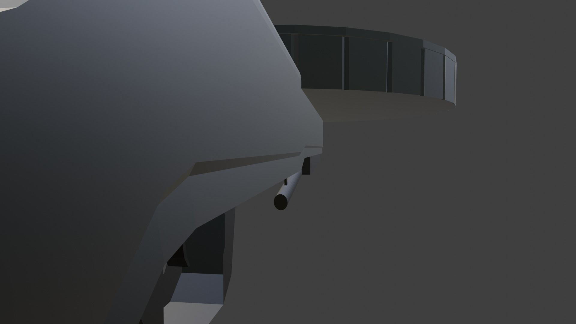 DP-28 With Individual Part Low-poly 3D model_3