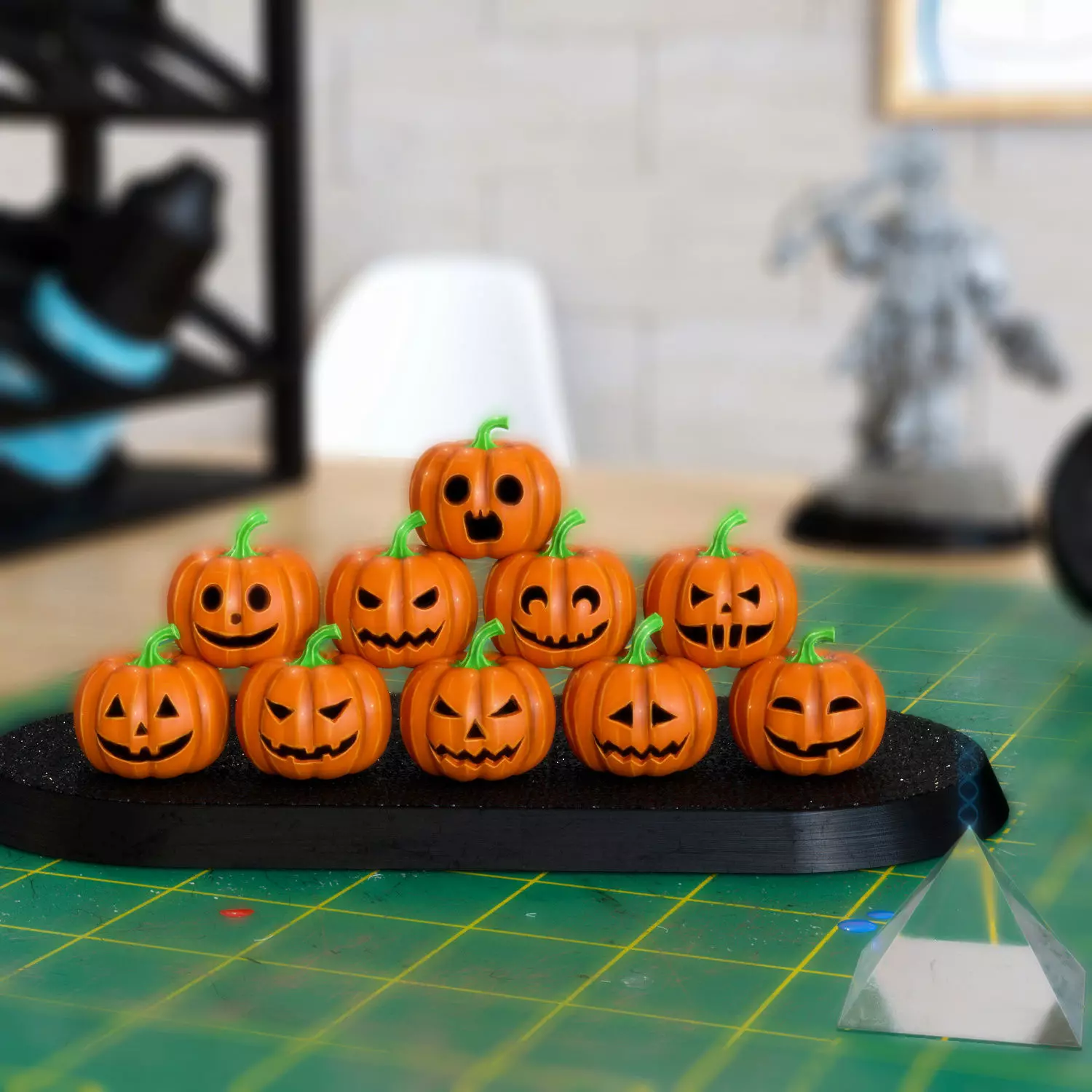 Unit Model 15 jackolantern Free 3D print model