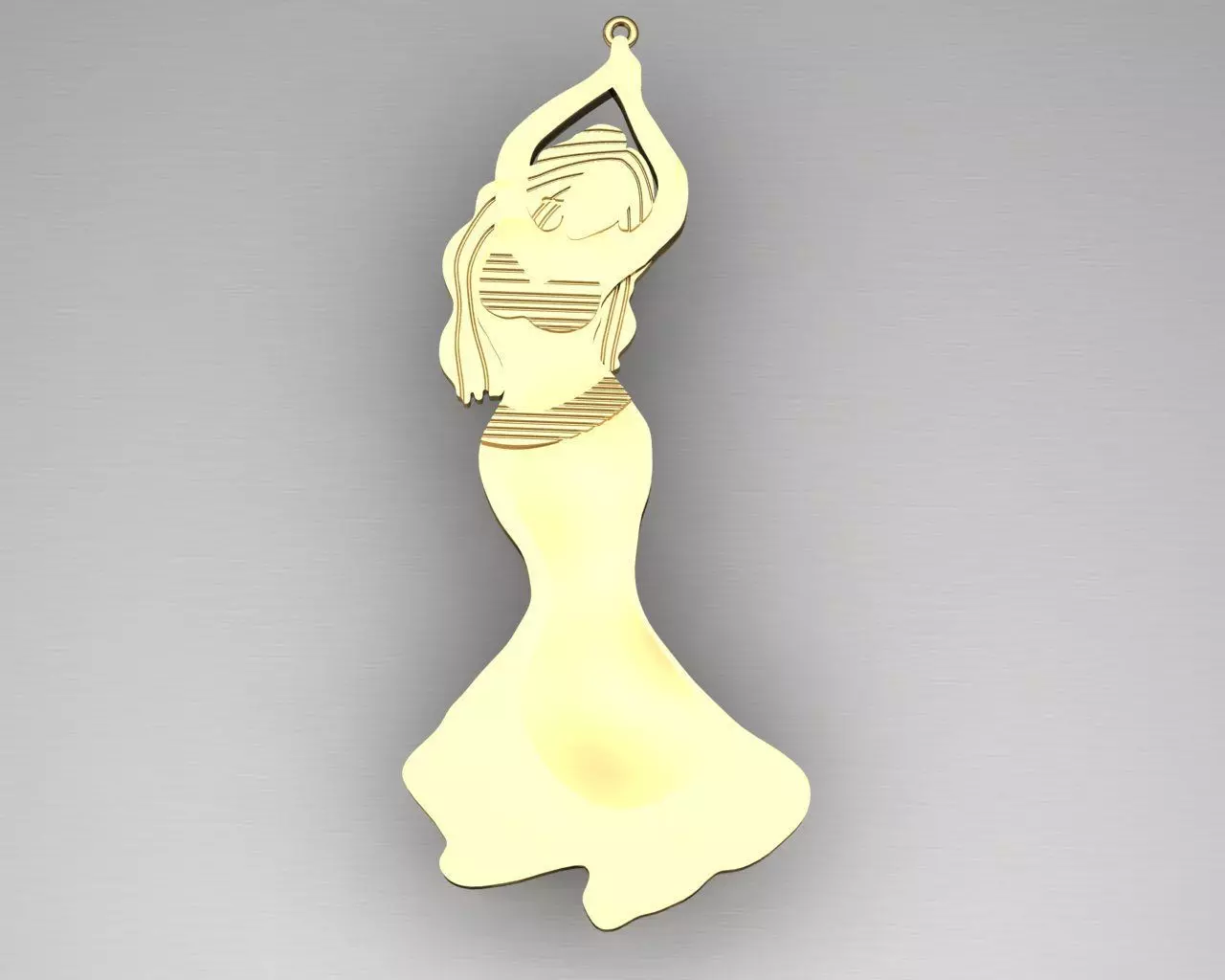 Belly Dancer Pendant Jewelry Luxury - 2021 3D print model