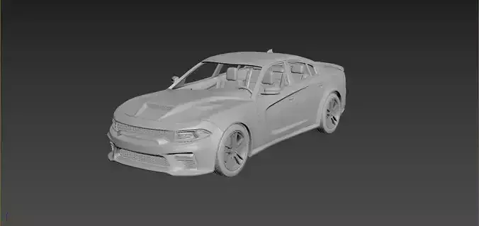 Dodge Charger SRT 2021 3D print model