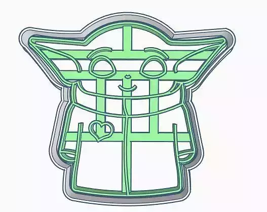 Yoda Star Wars Cookie Cutter