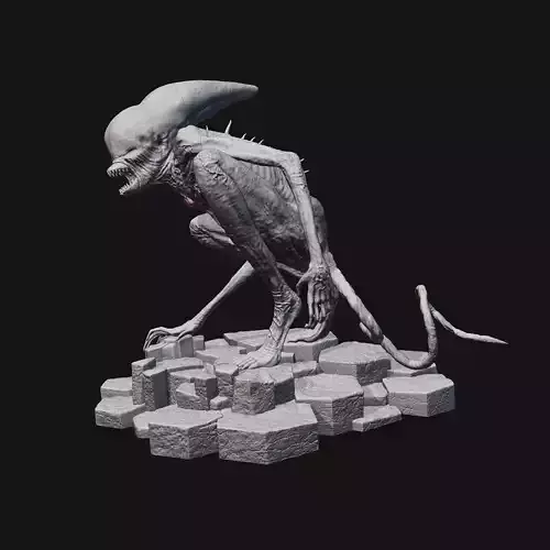 Alien Covenant Neomorph 3D model for printing 3D print model