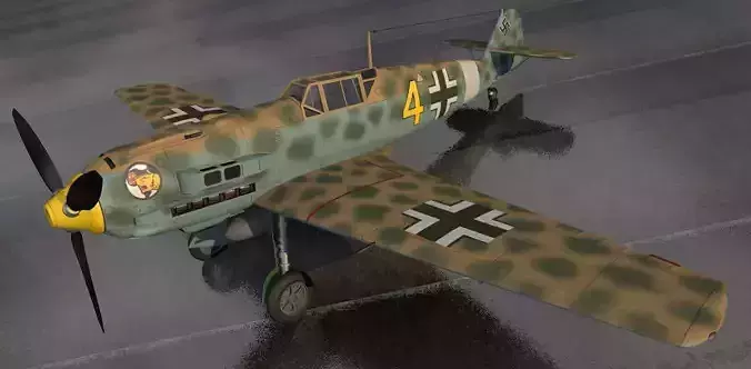 Messerschmitt Bf-109 E-7 Trop