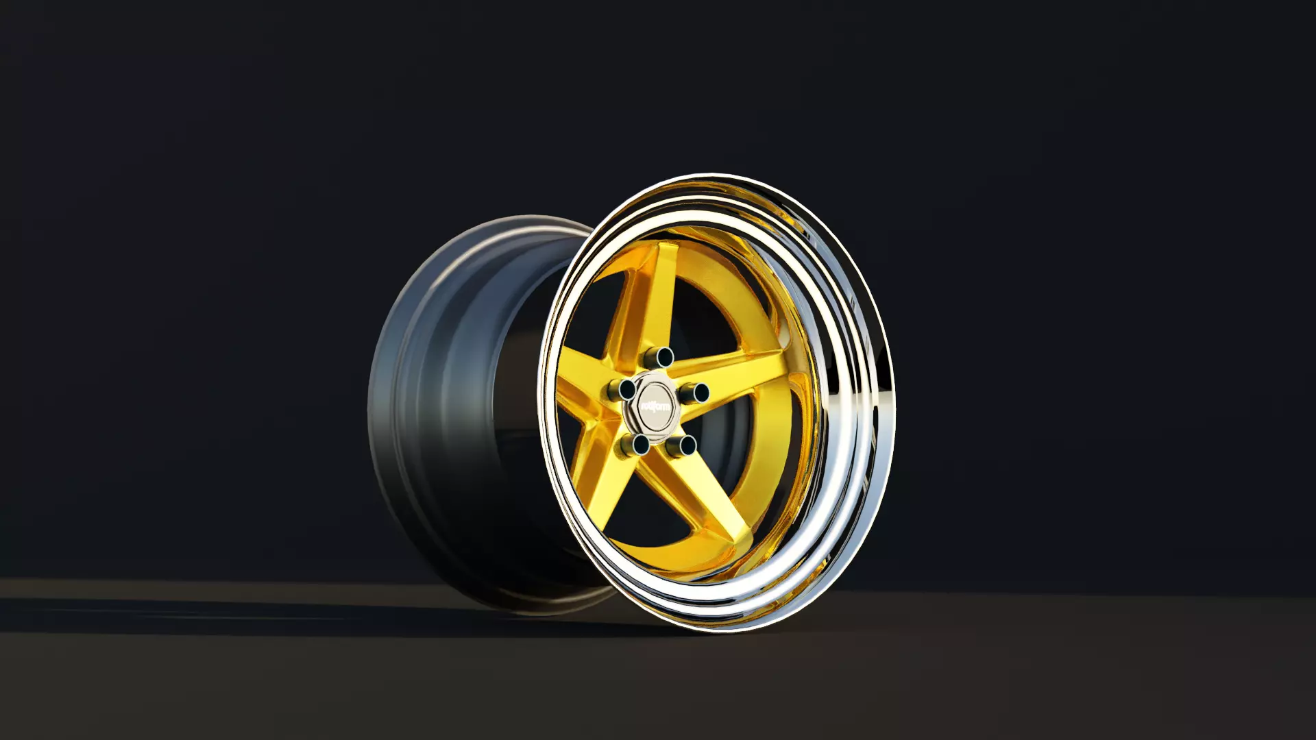 Rotiform 917 Low-poly 3D model_0