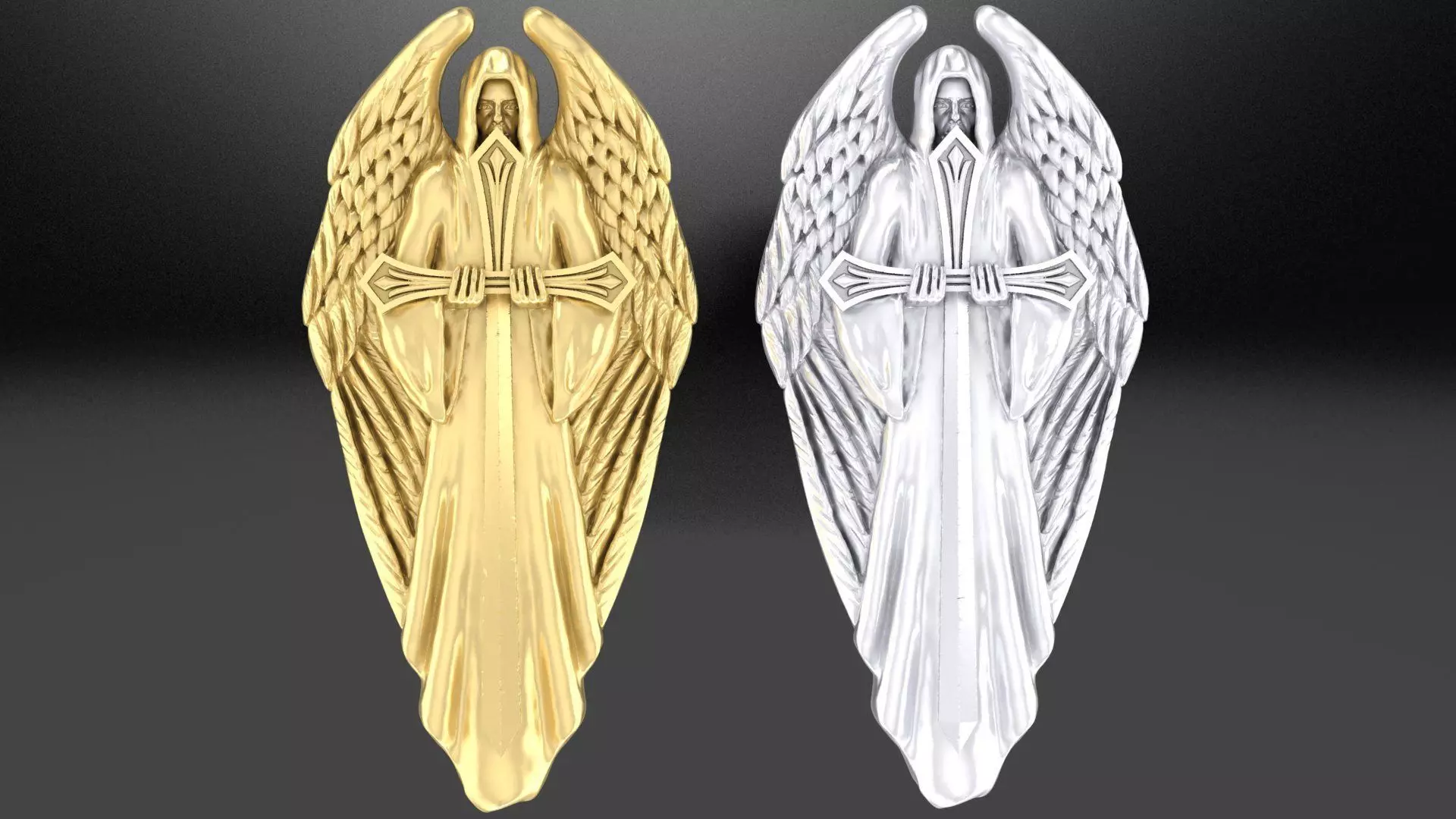 Guargian Angel 3D print model_0