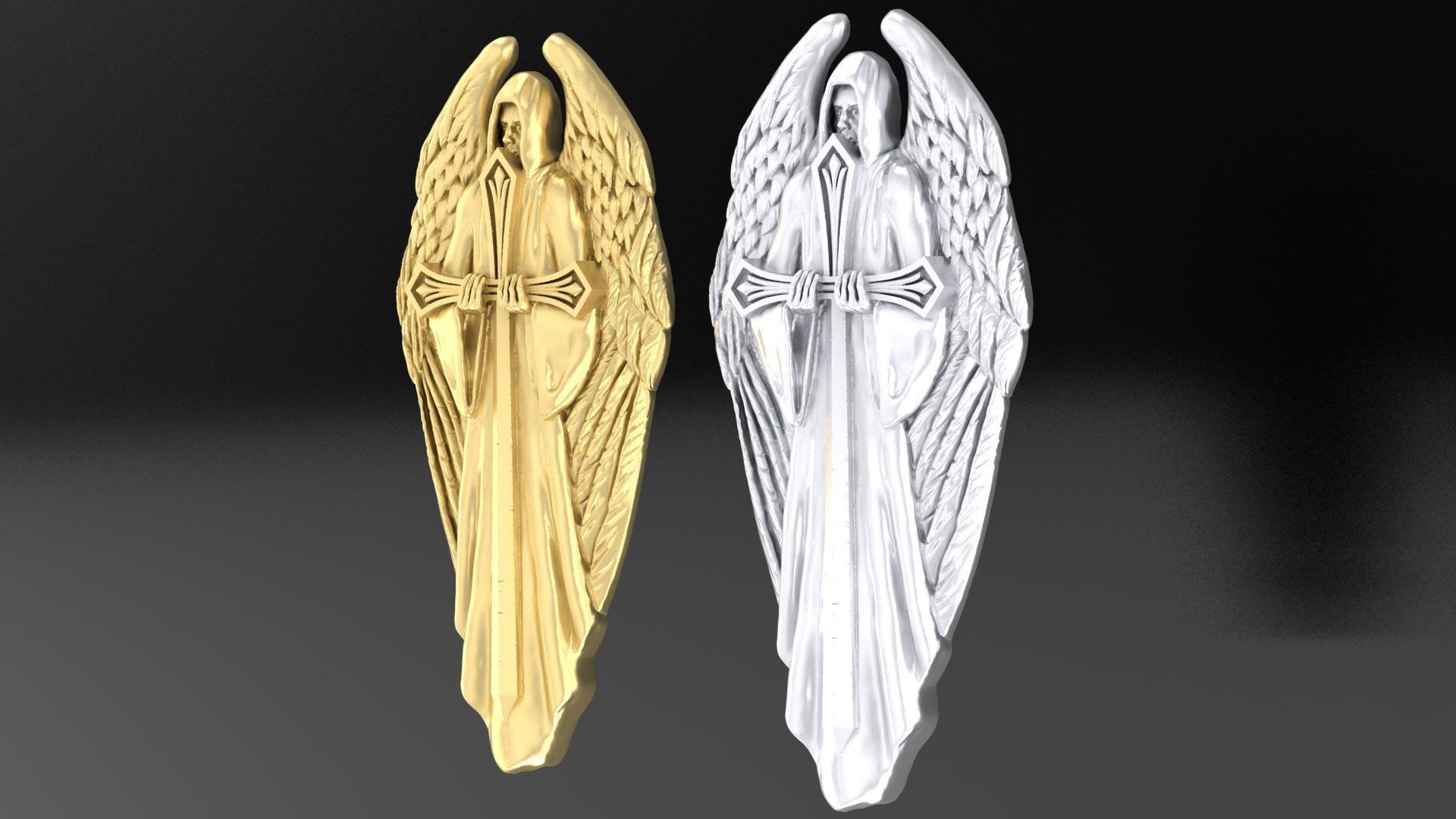 Guargian Angel 3D print model_1