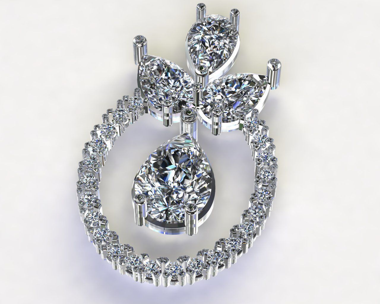 Pendant jewelry 3D print model 3D print model 3D print model_3