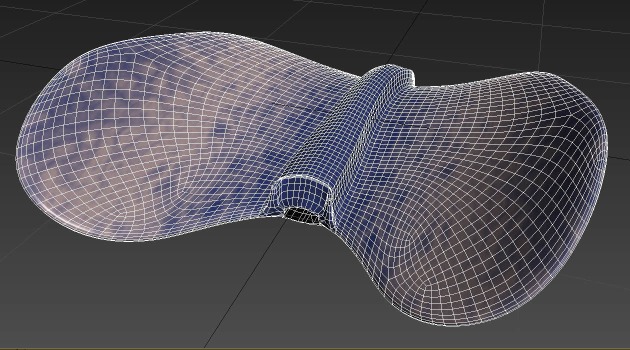 Ray space yacht 3D print model_8