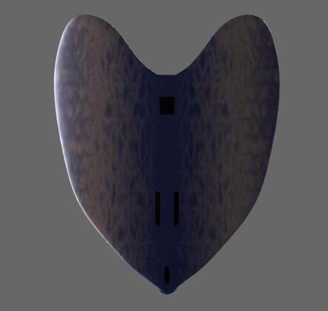 Ray space yacht 3D print model_2