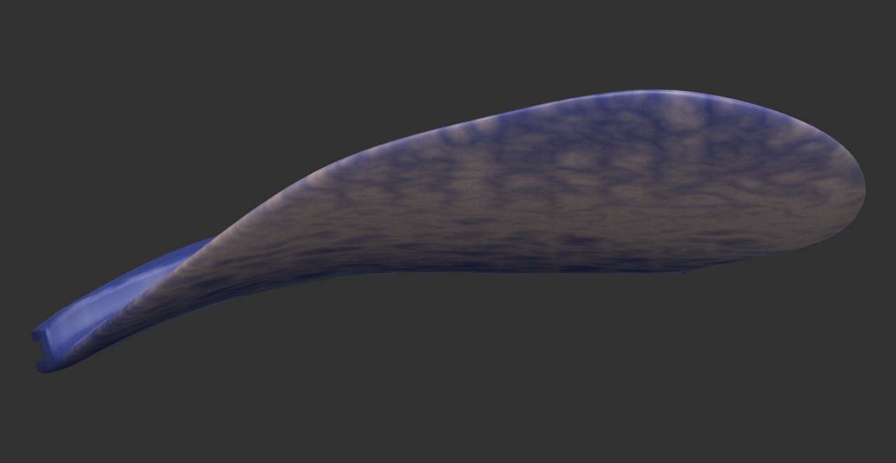 Ray space yacht 3D print model_5