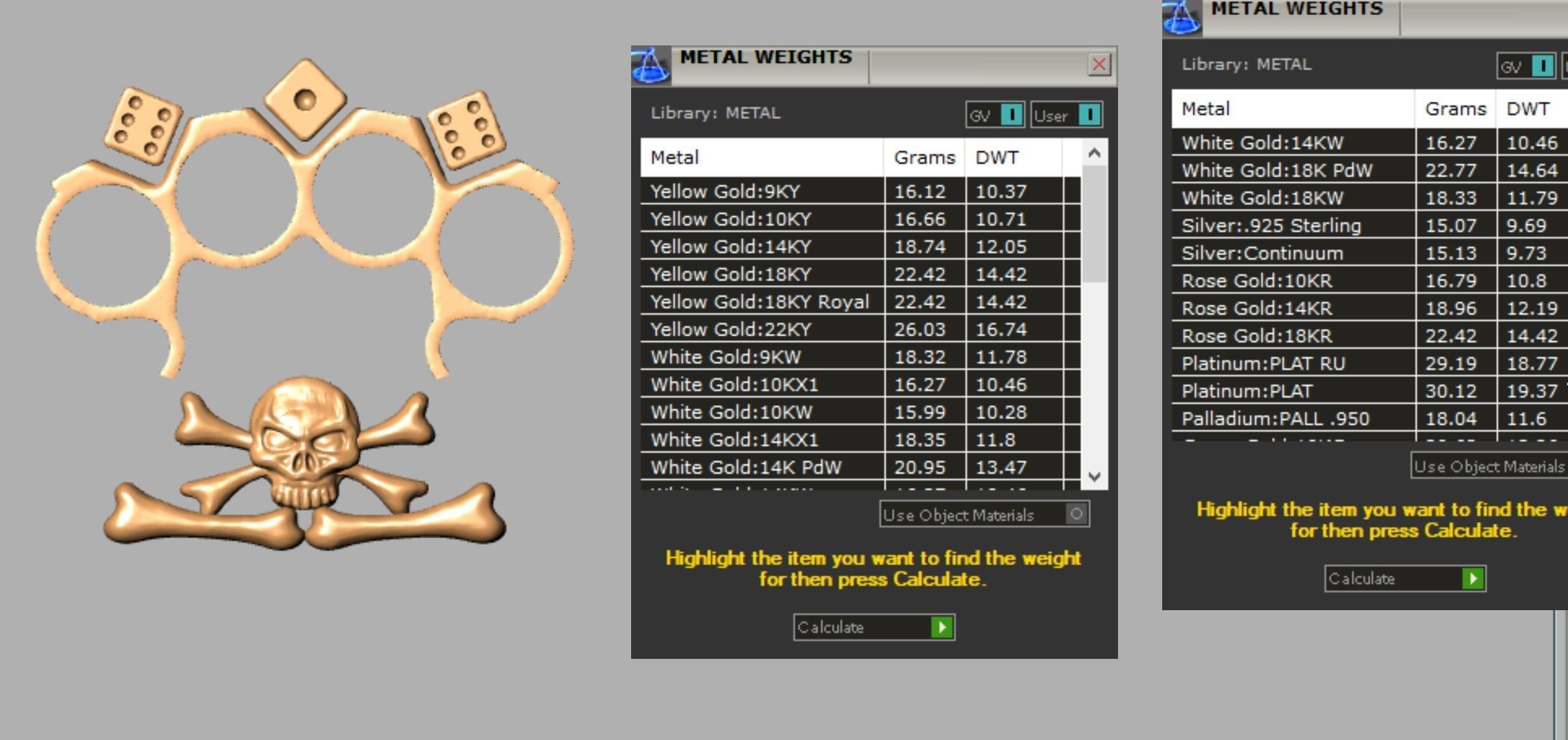 Brass Knuckles 3D print model_2