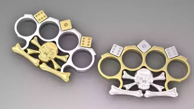 Brass Knuckles 3D print model