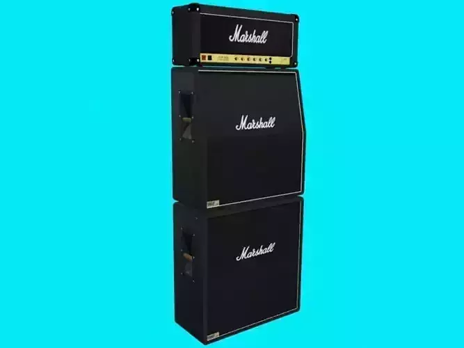 Marshall JVM800 Free low-poly 3D model
