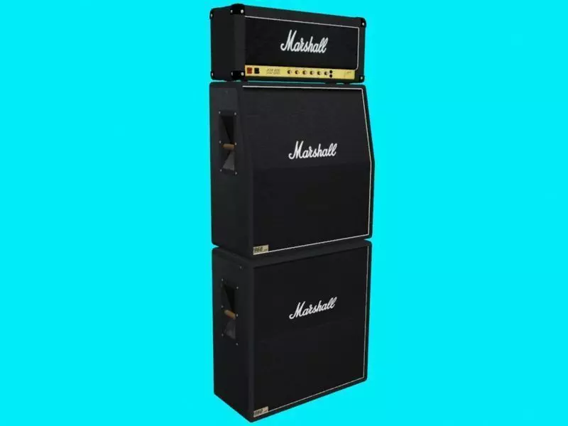 Marshall JVM800 Free low-poly 3D model