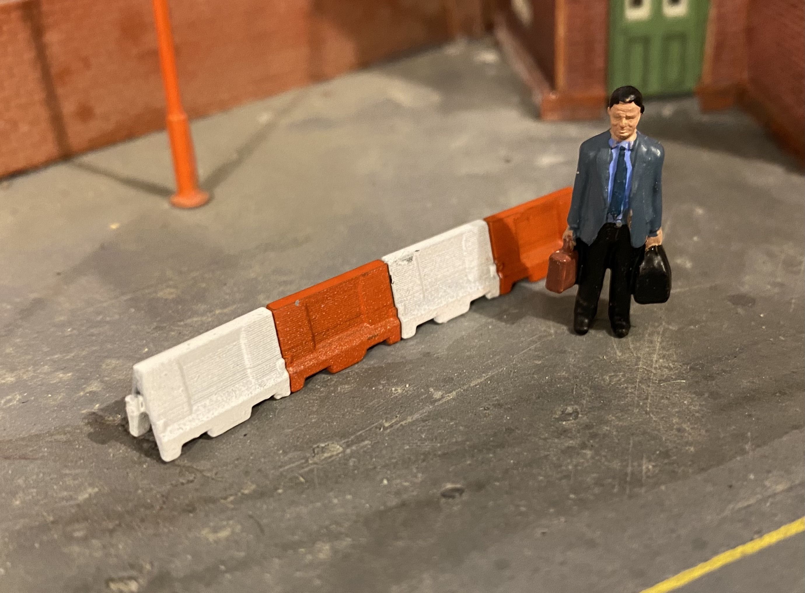 Model Railway Road Barriers 3D print model_20