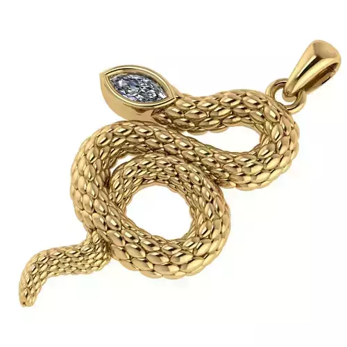 Snake pendant Version2