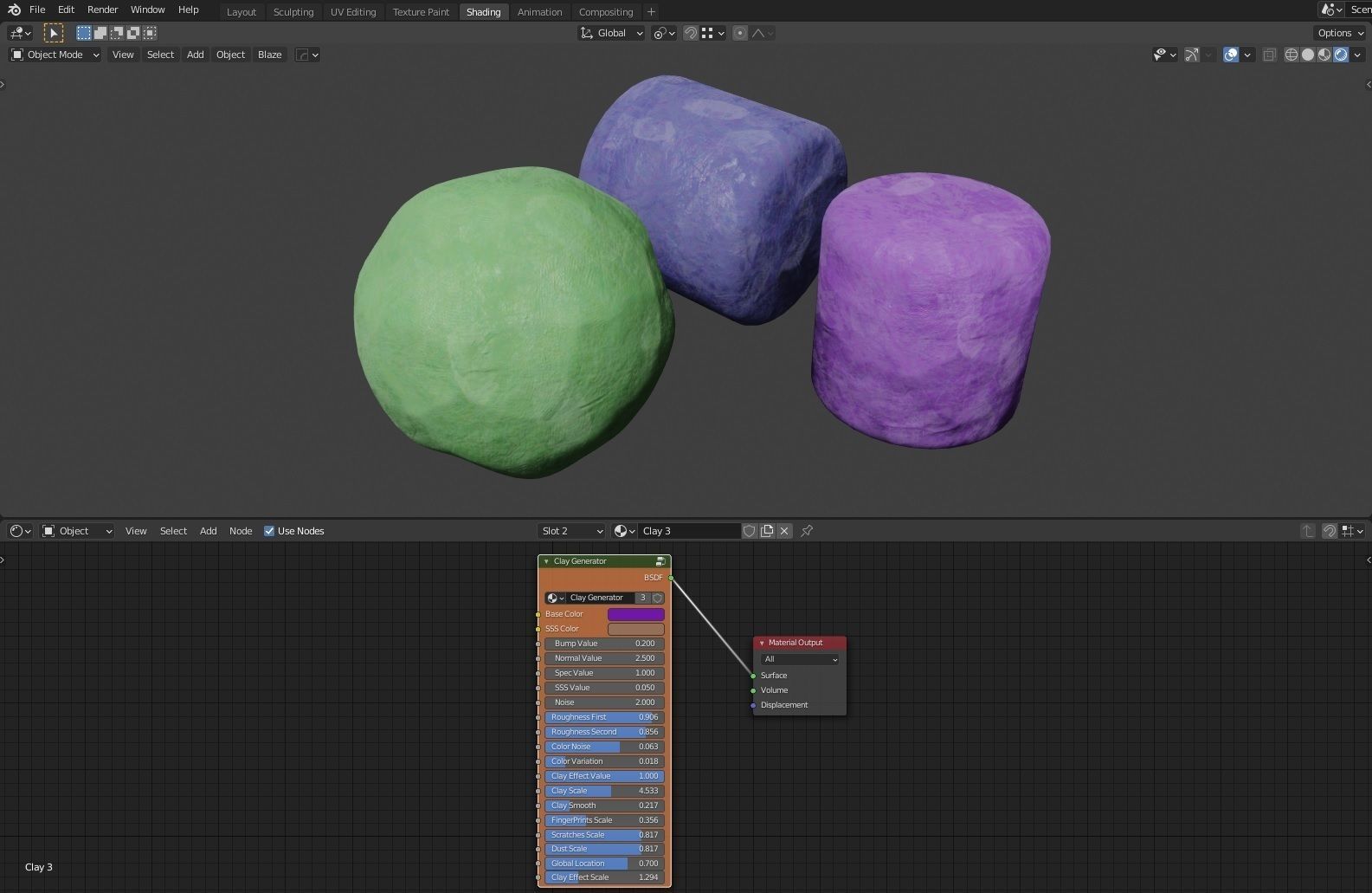 Clay Generator 3D model_3