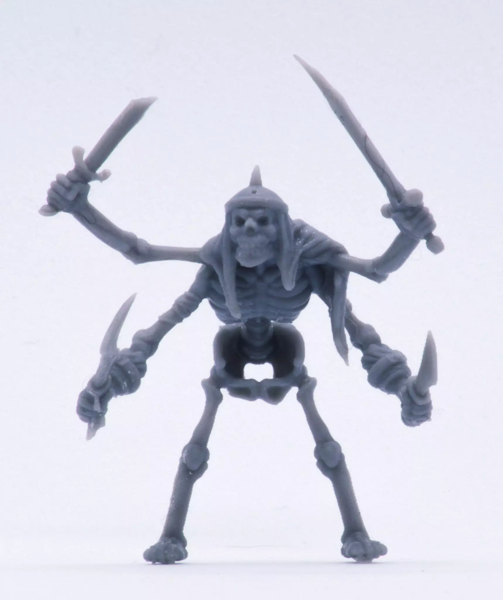 4 Armed Skeleton Dungeons and Dragons Monster 3D print model_0