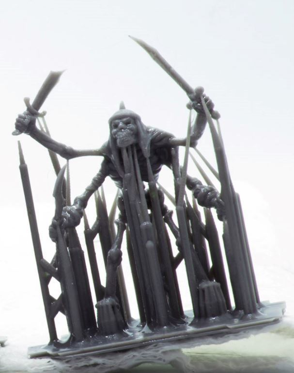 4 Armed Skeleton Dungeons and Dragons Monster 3D print model_1