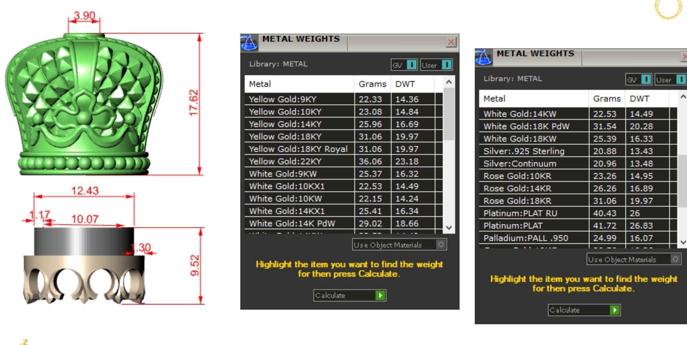 Stick Cap Queen 3D print model_3