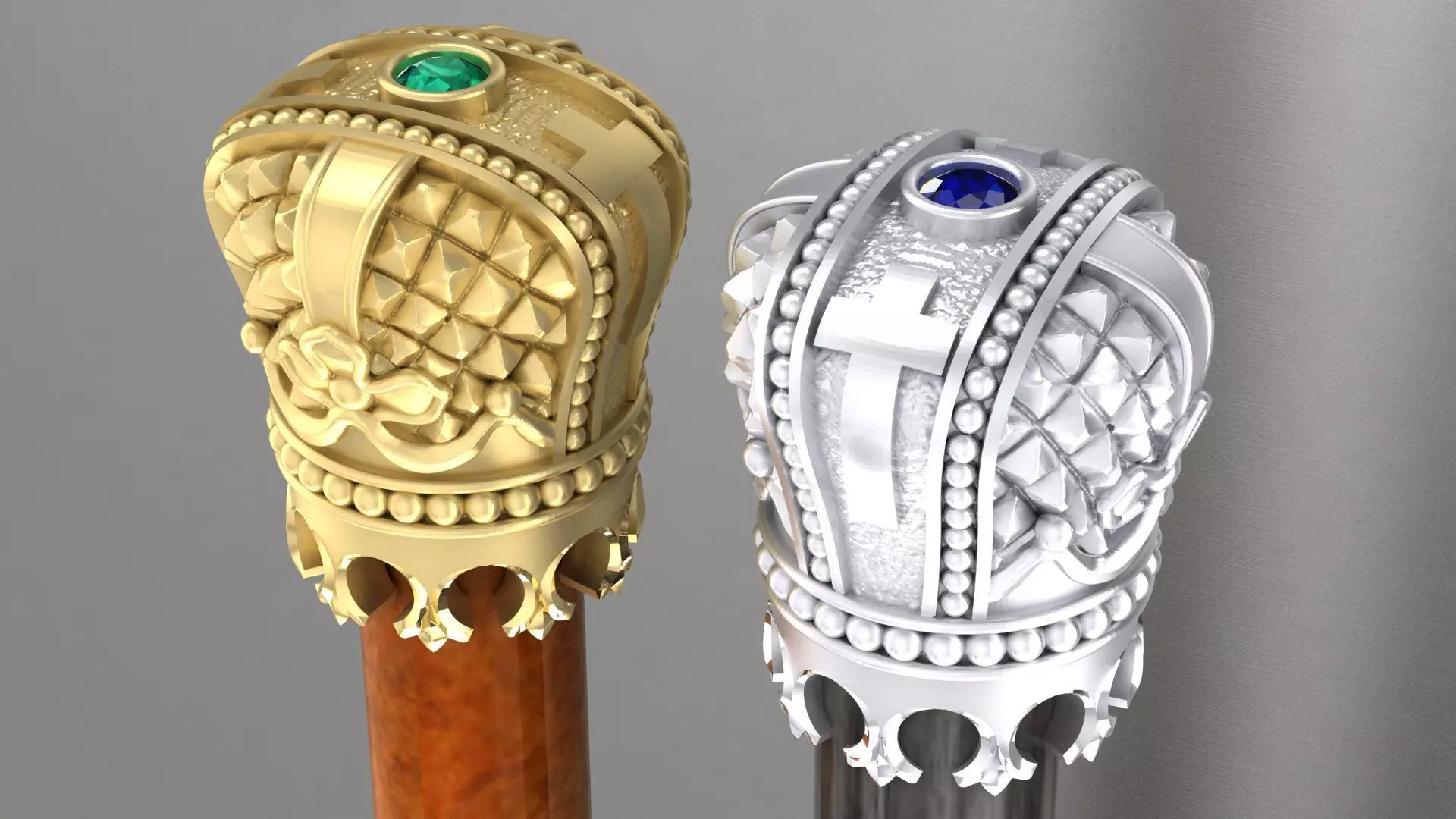 Stick Cap Queen 3D print model_0