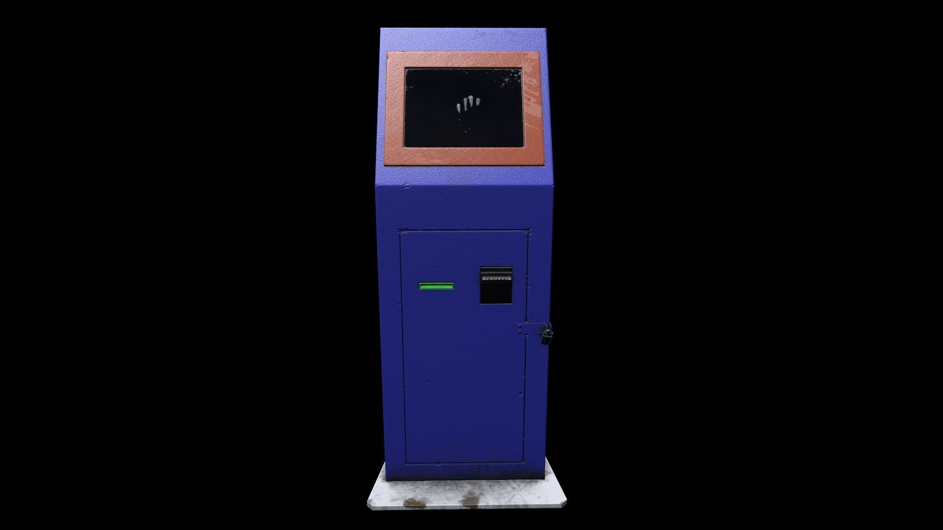 piwi terminal Low-poly 3D model_5