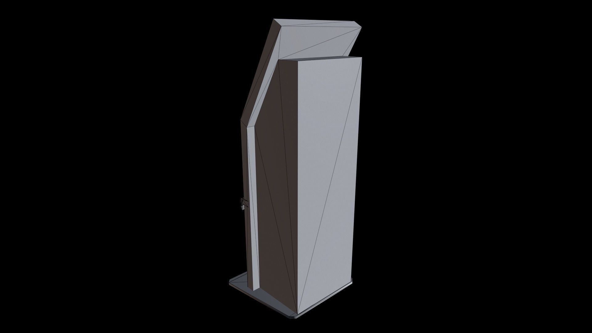 piwi terminal Low-poly 3D model_8