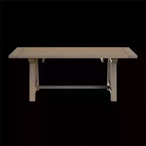 Wood Farmhouse Leona clean Dining Table